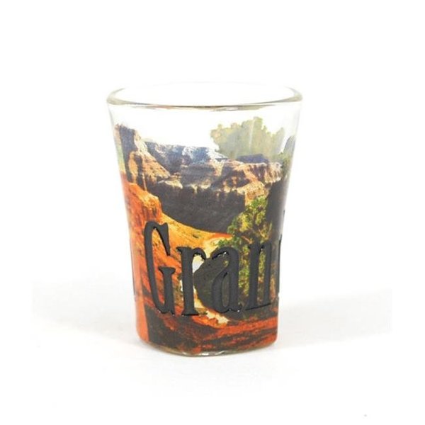 Americaware Americaware SGGRC01 Grand Canyon Full Color  Etched  Shot Glass SGGRC01